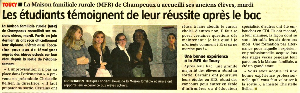 Les étudiants témoignent de leur réussite après le Bac