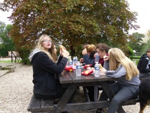 Un déjeuner bien mérité